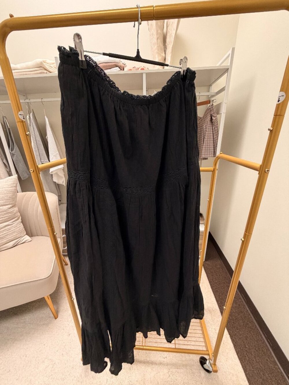 Aerie Ruffle Maxi Skirt - Picture 2 of 3